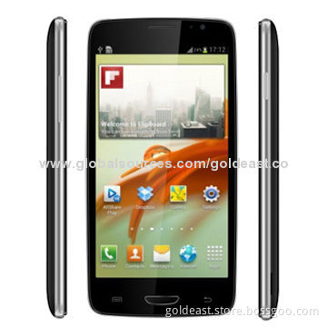 MTK6582 Quad-core 1.3GHz Smartphones, 5-inch QHD, IPS 540x960 Pixels, Capacitive Touch, 4GB Storage